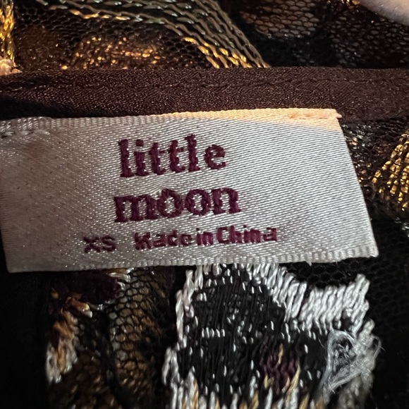 Aritzia Little Moon mesh ebroidered top - Picture 6 of 6